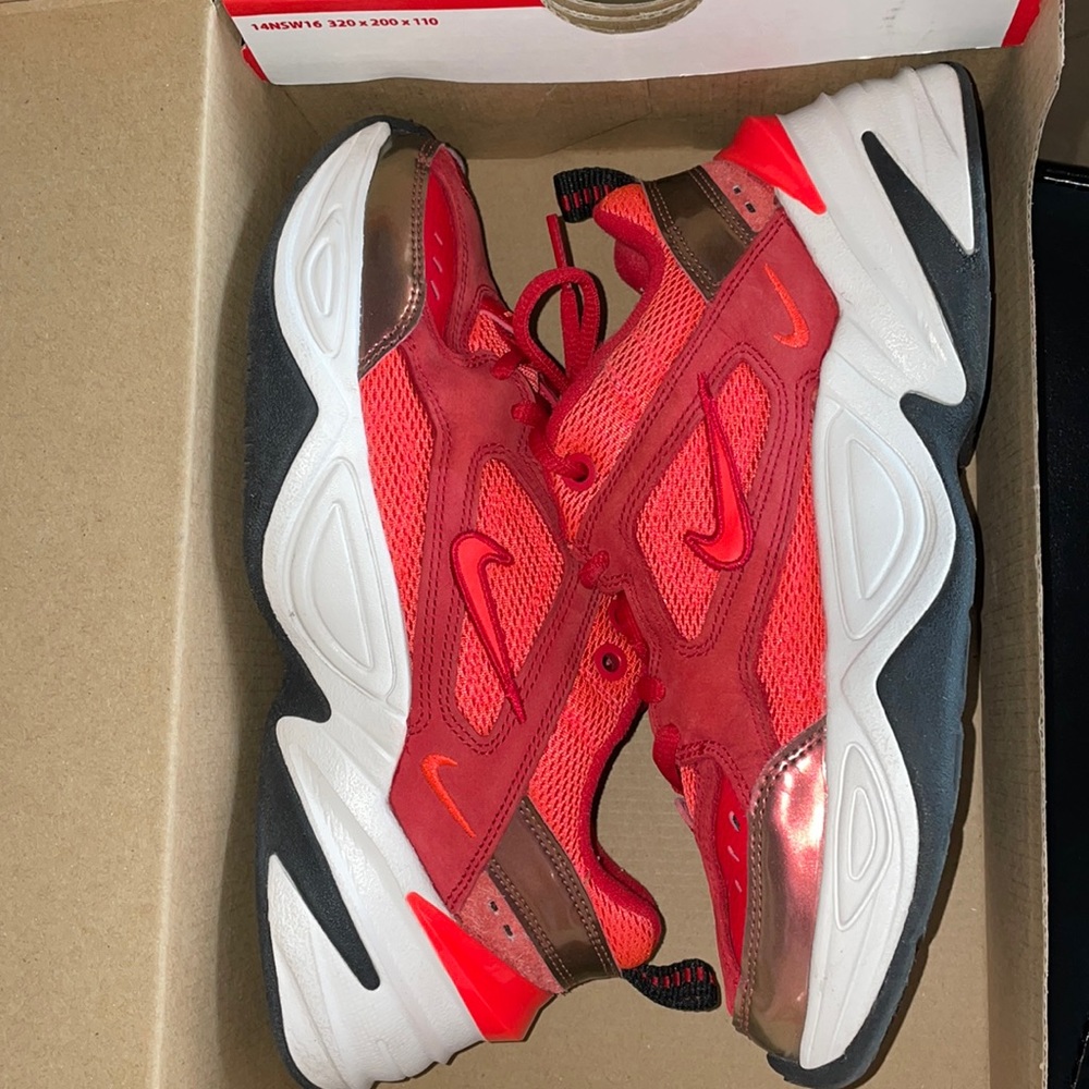 University red Nike M2K Tekno